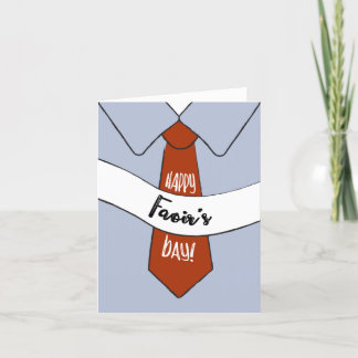 Vatertagskarte für Faoir Karte