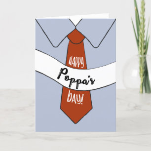 Vatertagskarte für Poppa Karte