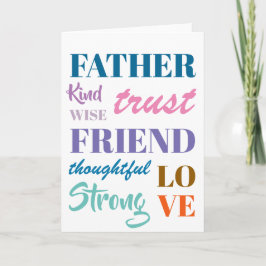 Vatertagskarte Karte