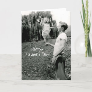 Vatertagskarte mit Kind Karte