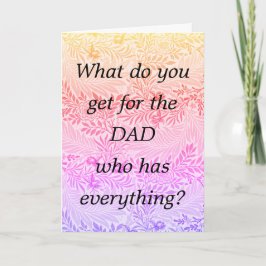 Vatertagsschwangerschaft offenbart neuen Großvater Feiertagskarte