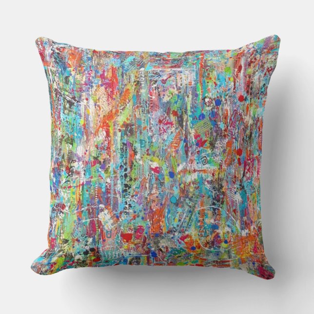 Vaterzeit 20 x 20 Kissen im Freien (Vorderseite)