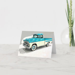 Vathers Day Classic Chevy Truck Feiertagskarte