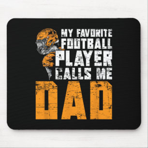 Vathers Day Footll Player Vater American Sport Foo Mousepad