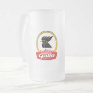 Vathers Day Gallo Mattglas Bierglas