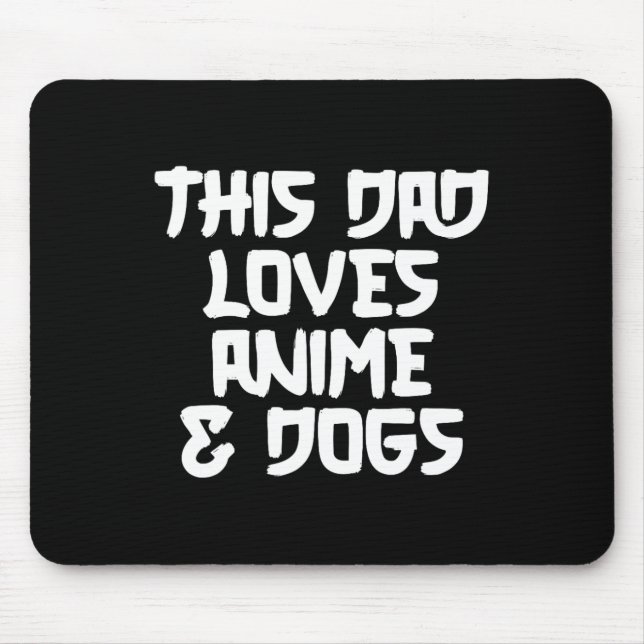 Vathers Day Japanisch Manga Otaku Kawaii Anime Vat Mousepad (Vorne)