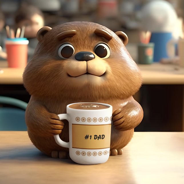 Vathers Day lustiger Radfahrer-Sondertext Tasse (Von Creator hochgeladen)