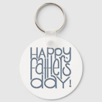 Vathers Day Metal Keyring