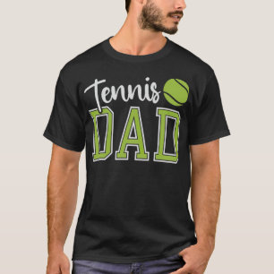 Vathers Day Tennis Vater Tennis Lover Vater Basket T-Shirt