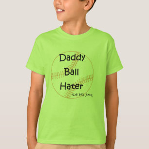 Vati-Ball-Hasser-Jugend-Sport Tek Leistungst-stüc T-Shirt