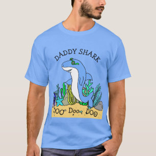 Vati-Haifisch Doo Doo Familie T-Shirt