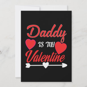 Vati ist mein Valentinstag Einladung