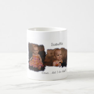 Vati-/Mama-kleines Mädchen-Tasse Tasse