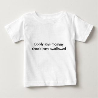Vati sagt…. baby t-shirt