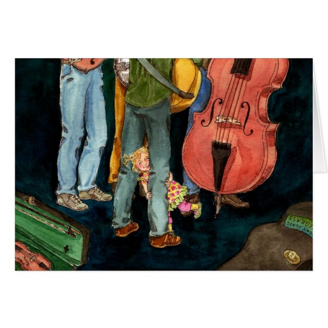 Vati spielt Bluegrass (Vorderseite (Horizontal))