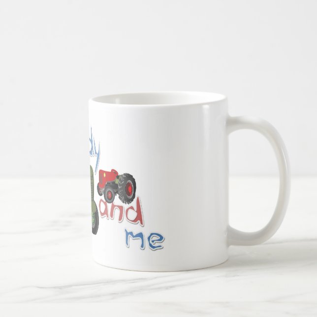 Vati und ich Traktoren Tasse (Rechts)