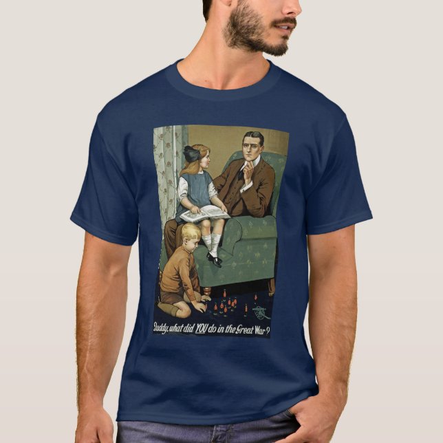 Vati, was SIE im Großen Krieg tat? T-Shirt (Vorderseite)