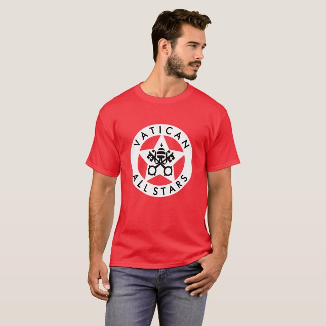 Vatican All Stars T-Shirt (Vorne ganz)