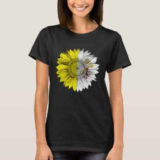 Vatican City Flag Sunflower Vanticanien Root Proud T-Shirt