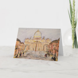 Vatican Greeting Card Karte