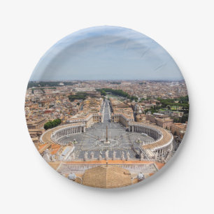 Vatikan, Italien: Piazza San Pietro Pappteller