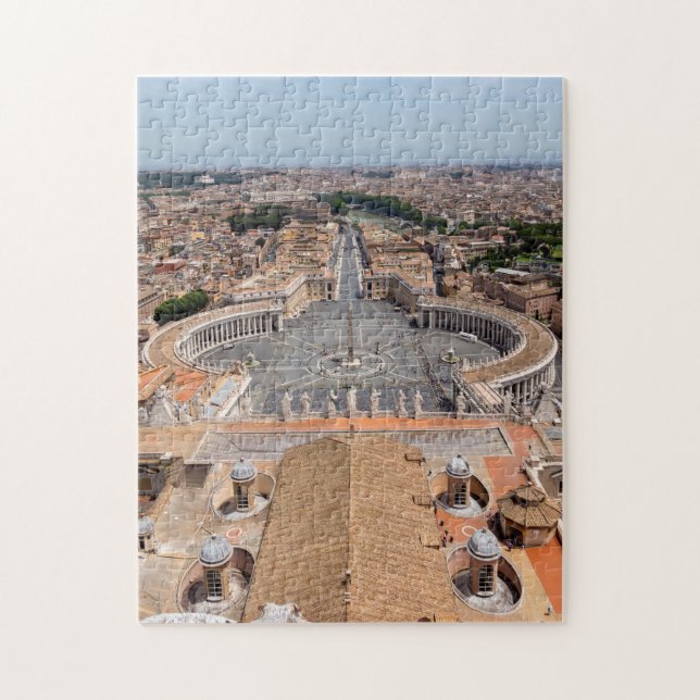 Vatikan, Italien: Piazza San Pietro Puzzle (Vertikal)