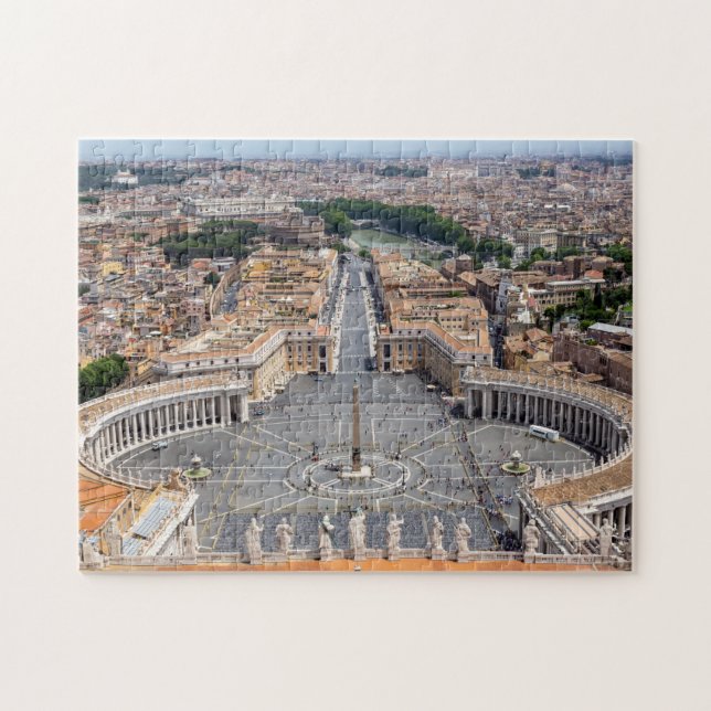 Vatikan, Italien: Piazza San Pietro Puzzle (Horizontal)