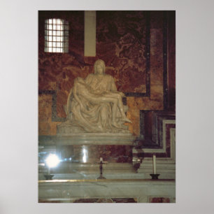Vatikan, Pieta von Michelangelo Poster