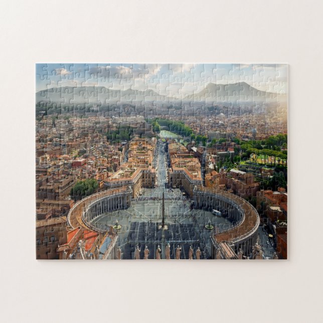 Vatikan Plaza San Pietro Italien Puzzle (Horizontal)