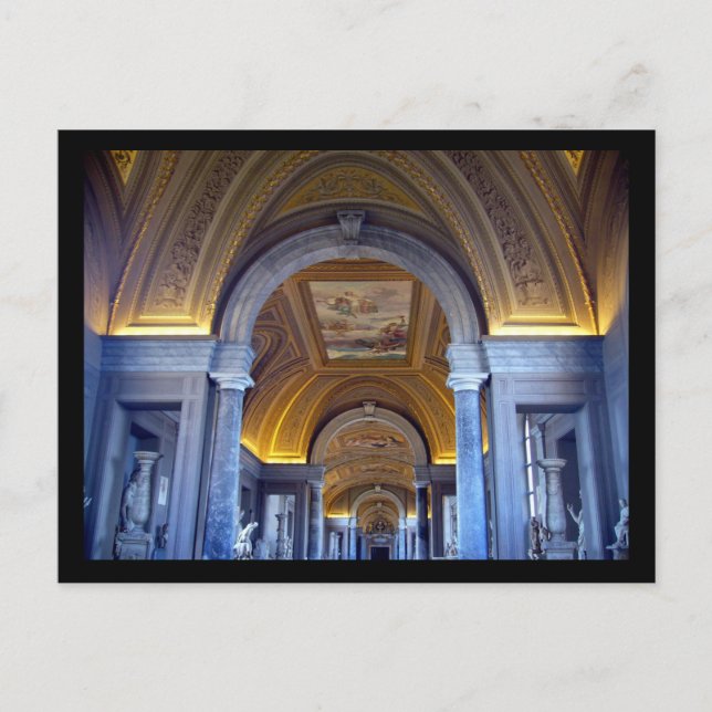 Vatikandach Postkarte (Vorderseite)