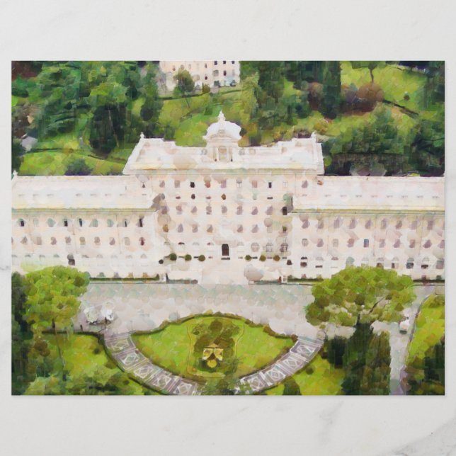 Vatikanmalerei Flyer (Vorne)