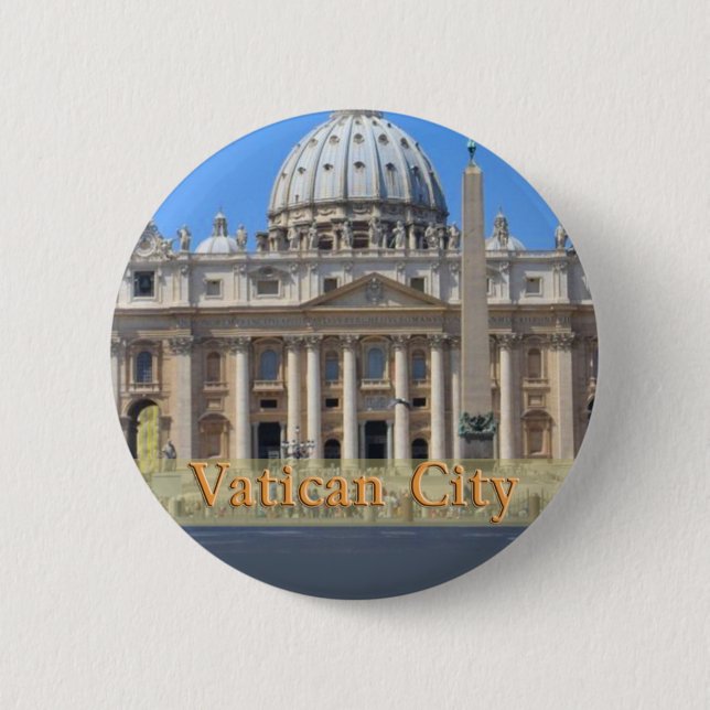 Vatikanstadt Button (Vorderseite)