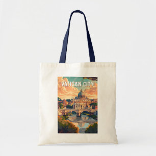 Vatikanstadt Reise Kunst Vintage Tragetasche