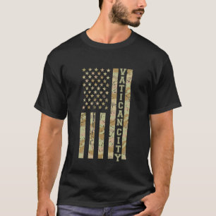 Vatikanstadt Religiöser Ort Katholisch Wüste Camo T-Shirt