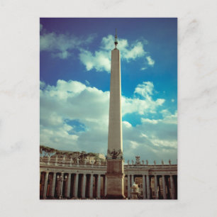 Vatikanstadt-Säule Postkarte