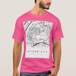 Vatikanstadt skandinavischer Stil T-Shirt