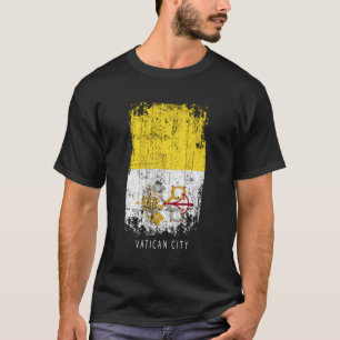Vatikanstadt Souvenir Design - Country Flag Vatica T-Shirt
