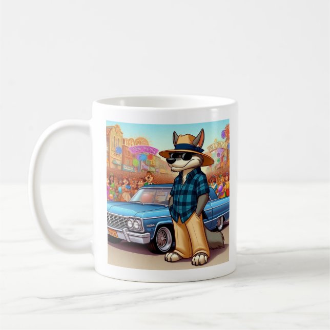Vato Lobo "Neujahr" Kaffeetasse (Links)