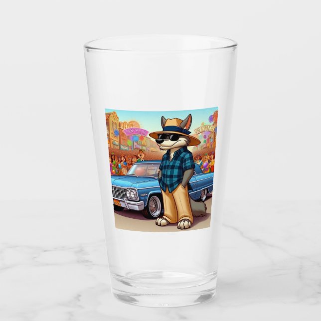 Vato Lobo "New Year" Glas (Vorderseite)