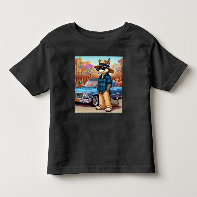 Vato Lobo "New Year" Kleinkind T-shirt (Vorderseite)