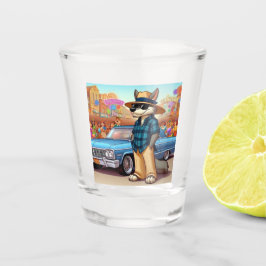 Vato Lobo "New Year" Schnapsglas