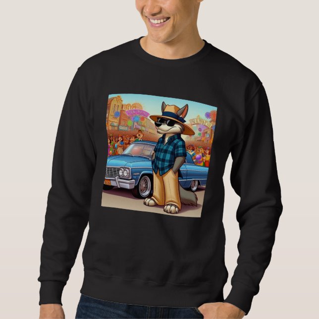 Vato Lobo "New Year" Sweatshirt (Vorderseite)