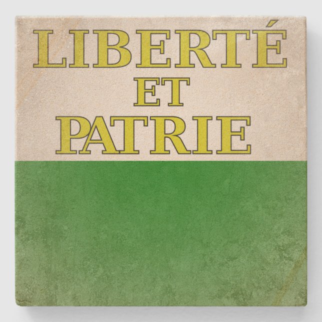 Vaud Steinuntersetzer (Vorderseite)