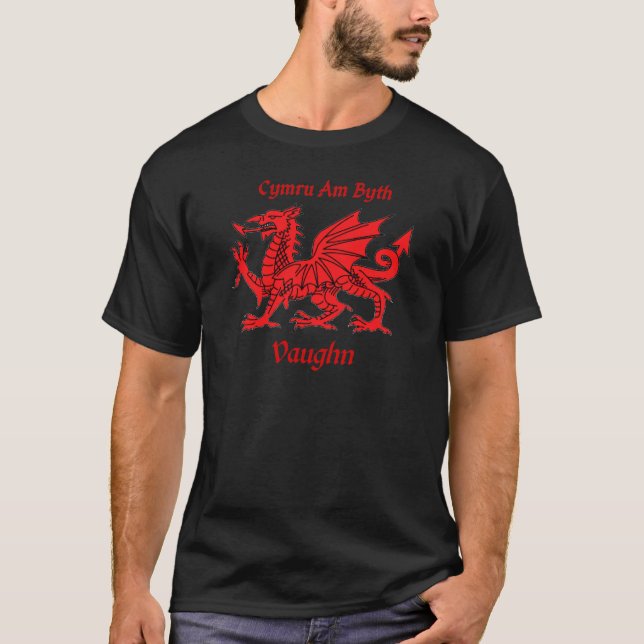 Vaughn Waliser Drache T-Shirt (Vorderseite)