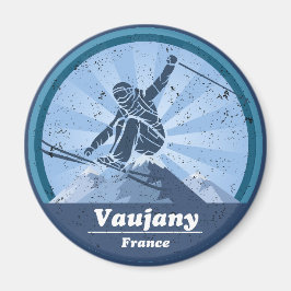 Vaujany Skistation Magnet
