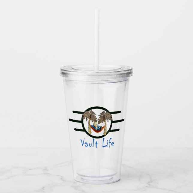 Vault Life Becher (Vorderseite)