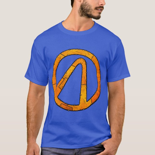 Vault Stitched Borderlands T-Shirt (Vorderseite)