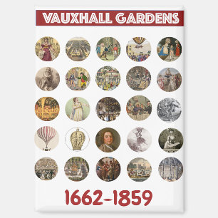 Vauxhall Gardens Magnet