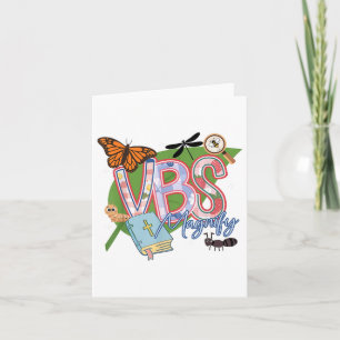 VBS 2025 Christliche breiteste kleine Insekten Karte