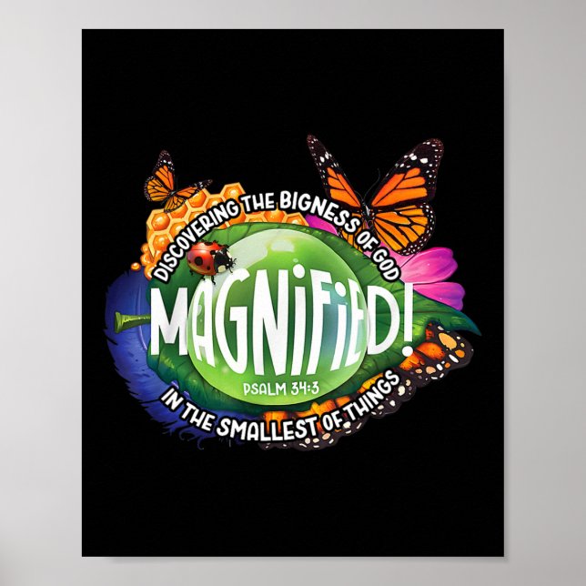 Vbs 2025 Magnified Smallest Insects Adventure  Poster (Vorne)